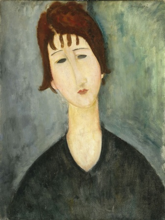 Amedeo Modigliani, Una donna, 1917-1920