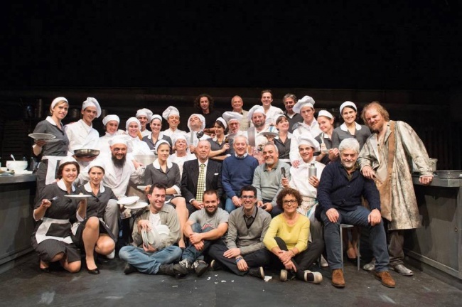 La Cucina di Arnold Wesker, regia di Marco Bernardi in scena al Teatro Cuminetti (Trento) e al Teatro Studio (Bolzano)