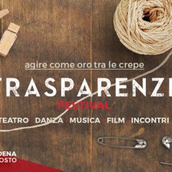 Tra Gombola e Modena bisogna”Agire come oro tra le crepe”: Trasparenze Festival 2020